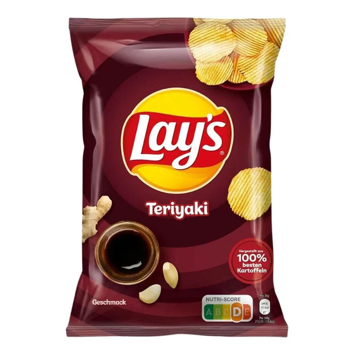 Lay’s Teriyaki Crisps (150g)