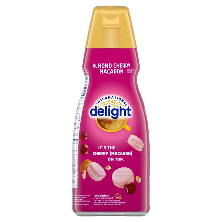 International Delight Almond Cherry Macaron Coffee Creamer (946ml)