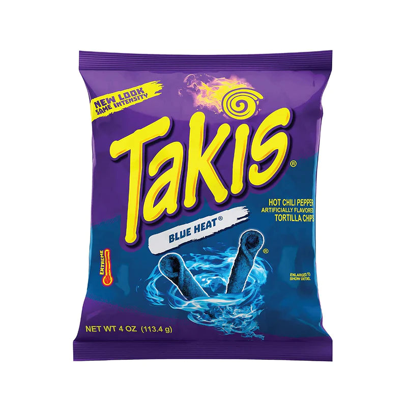 Takis Tortilla Crisps Blue Heat (180g)