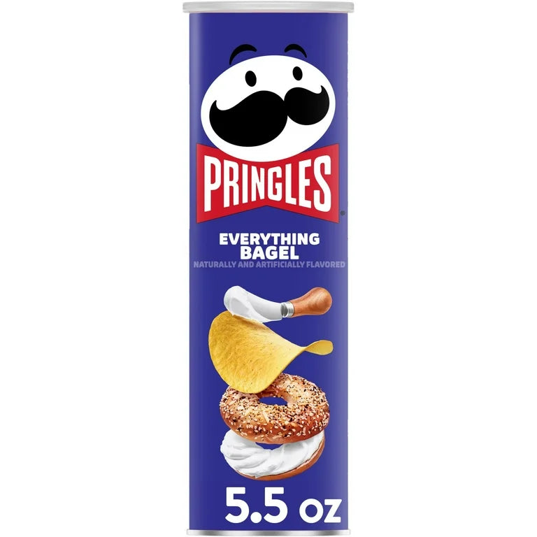 Pringles Everything Bagel Crisps Limited Edition (156g)