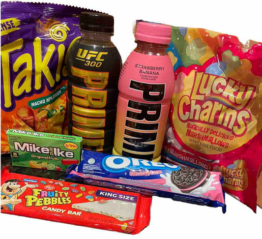 Double Prime Snack Bundle UFC 300 Limited Edition x Strawberry Banana & More