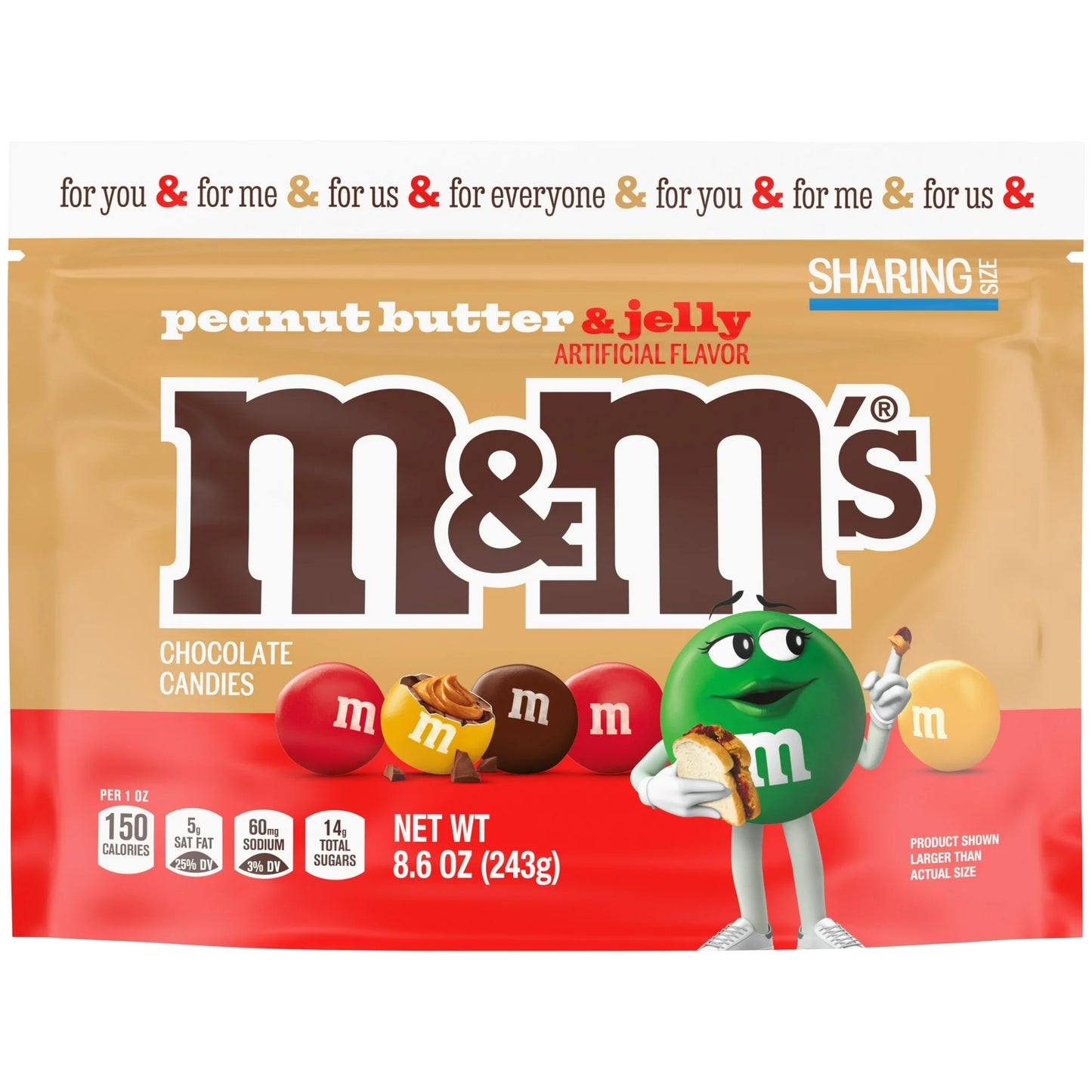 M&M’s Peanut Butter & Jelly Limited Edition (243g) SHORT DATED