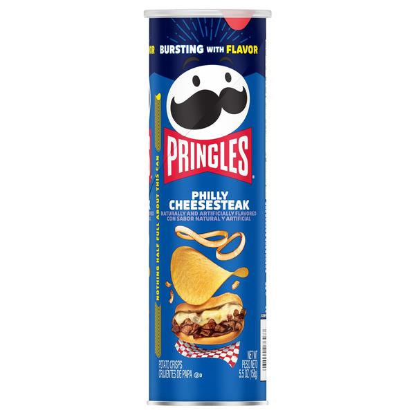Pringles Philly Cheesesteak Crisps (158g)