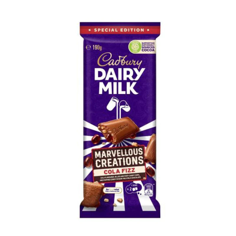 Cadbury Marvellous Creations Cola Fizz (190g)