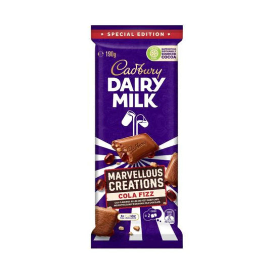 Cadbury Marvellous Creations Cola Fizz (190g)