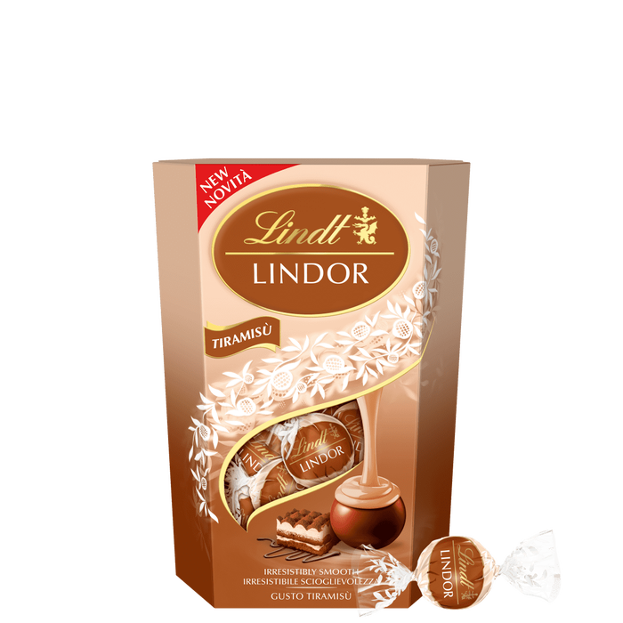 Lindt Lindor Tiramisu Milk Chocolate Truffles (200g)