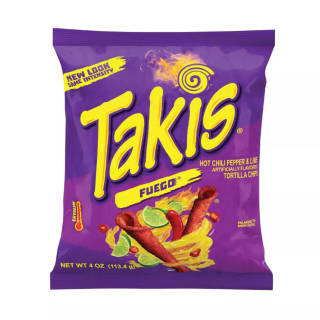 Takis Tortilla Crisps Fuego (180g)