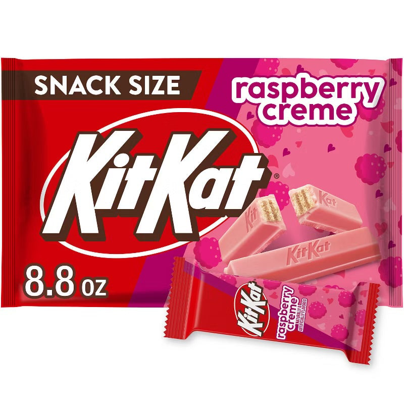 Kit Kat Valentine's Day Raspberry Crème Snack Size (249g)