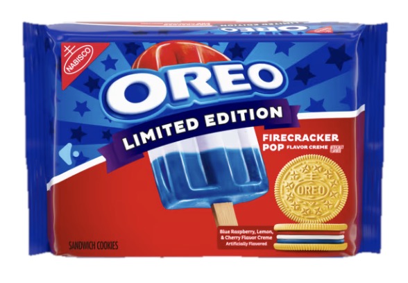 Oreo Firecracker Popsicle Flavoured Creme Cookies Limited Edition (303g)