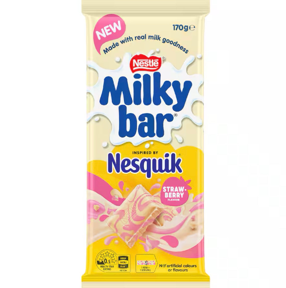 Milky Bar Nesquik Strawberry (170g)