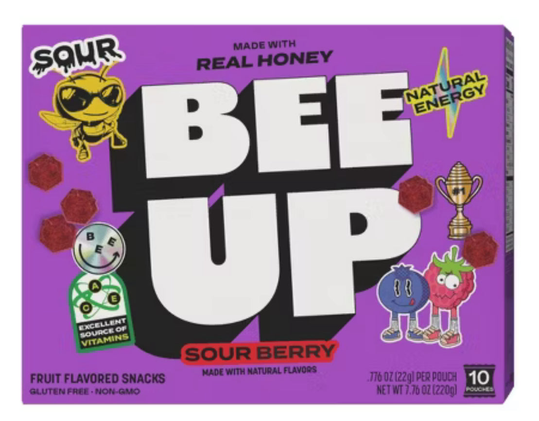 BeeUp Fruit Snacks Sour Berry (220g)