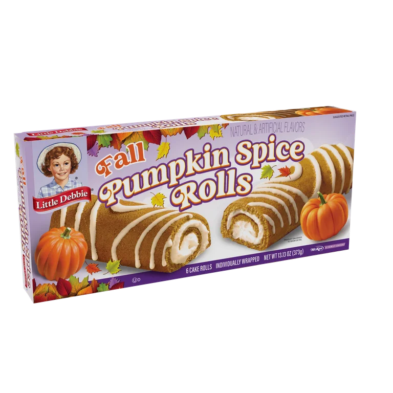 Little Debbie Pumpkin Spice Rolls Limited Edition (373g)