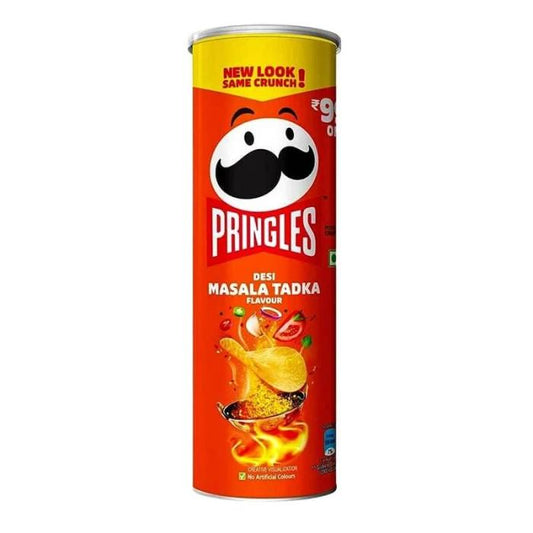 Pringles Desi Masala Tadka Flavour Crisps (102g)