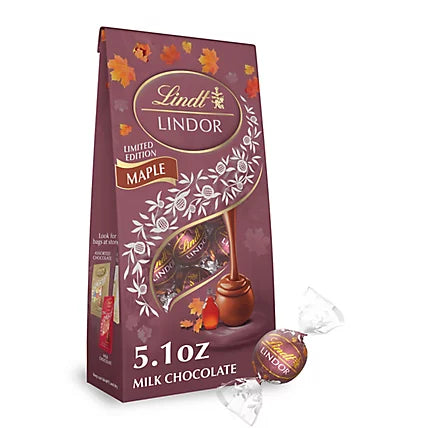Lindt Maple Milk Chocolate Truffles (144g) Limited Edition
