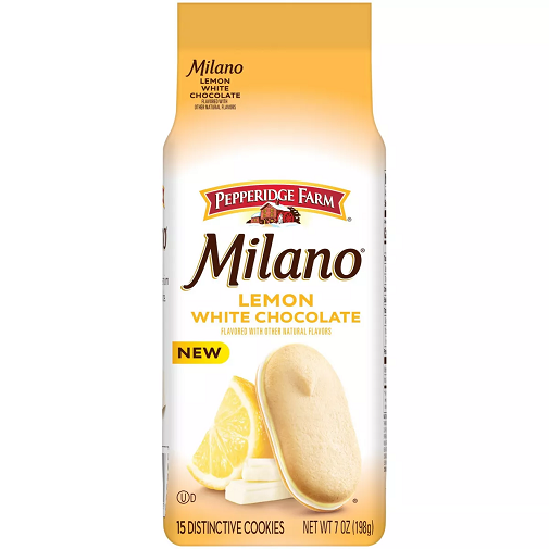 Pepperidge Farm White Chocolate Lemon Cookies (198g)