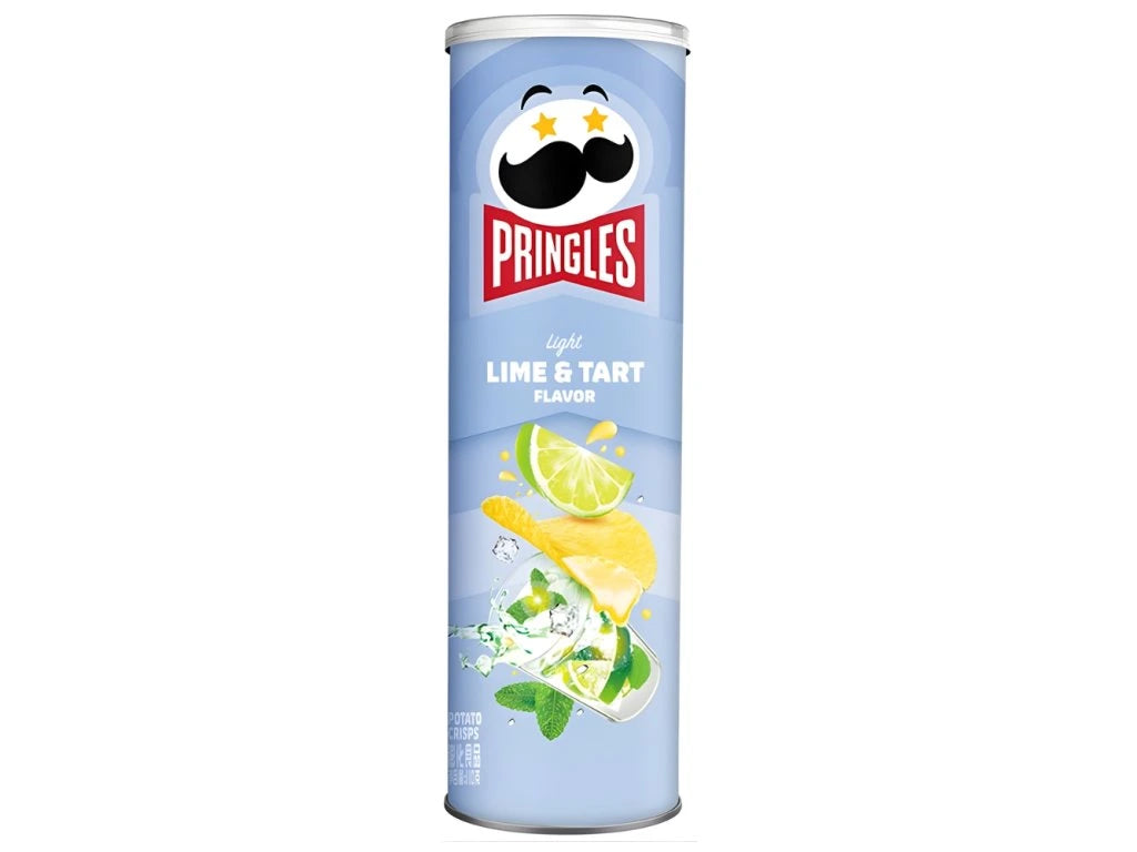 Pringles Lime Cheese Tart Flavour Crisps (110g)