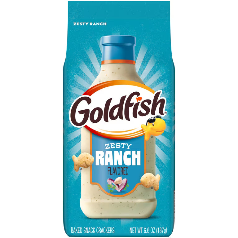 Goldfish Crackers Zesty Ranch Pepperidge Farm (187g)