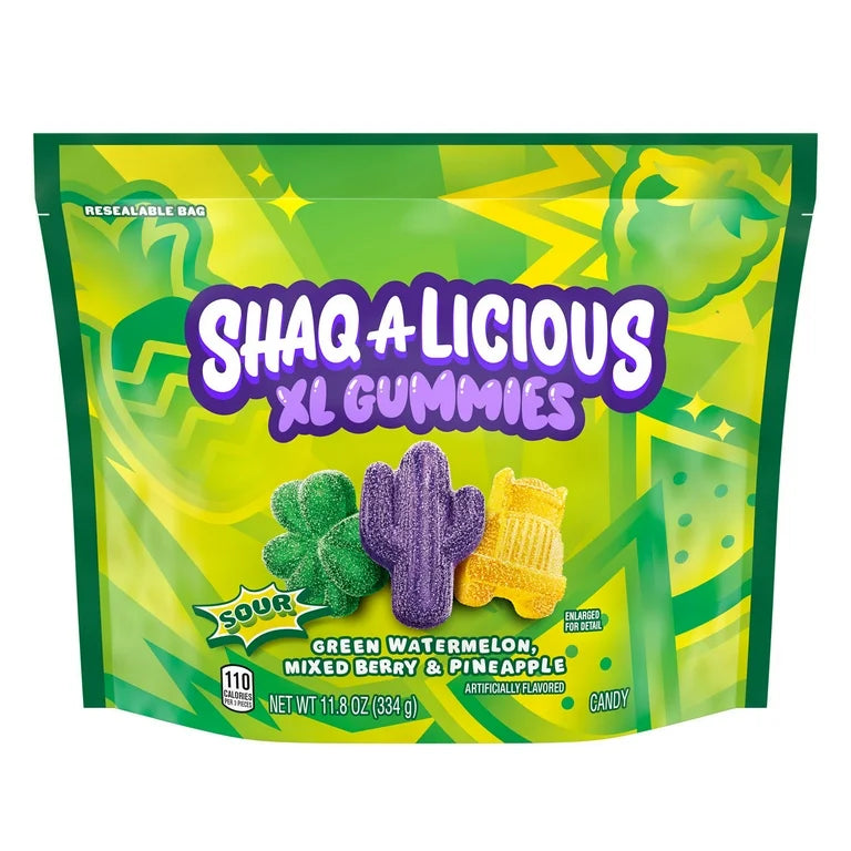 Shaq-A-Licious Xl Gummies Sour (334g)