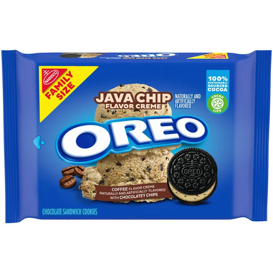 Oreo Cookies Family Size Java Chip Flavour Creme (482g)