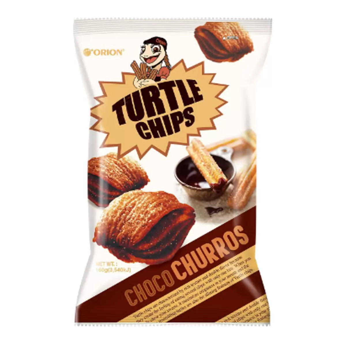 Orion Turtle Chips Choco Churros (481g)