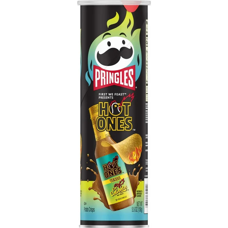 Pringles x Hot Ones Los Calientes Verde (158g)