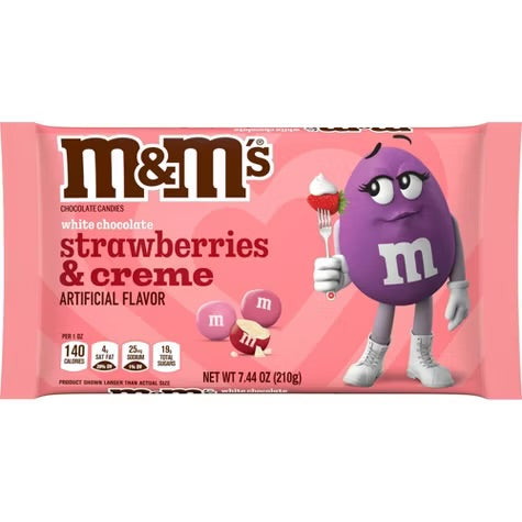 M&M Strawberries & Creme Limited Edition (210g)