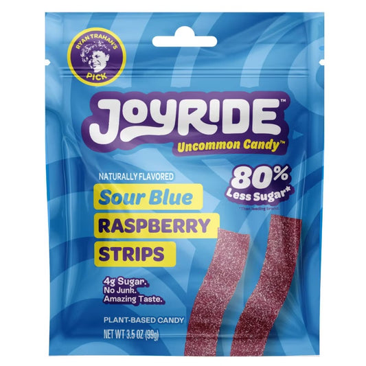 Joyride Sweets Blue Raspberry Candy Strips