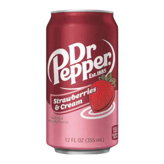 Dr Pepper Strawberries & Cream (355ml)