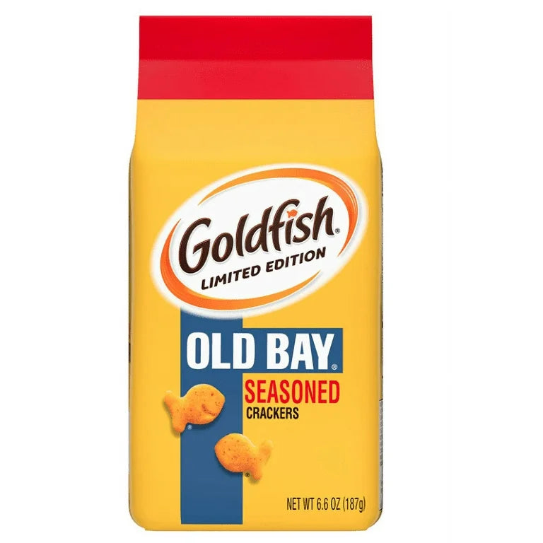 Goldfish Crackers, Limited Edition Old Bay Seasoned Snack Crackers (187g)