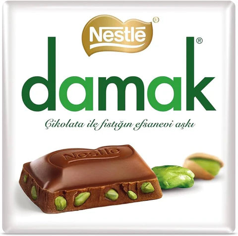 Nestle Damak Pistachios Chocolate Bar (60g)