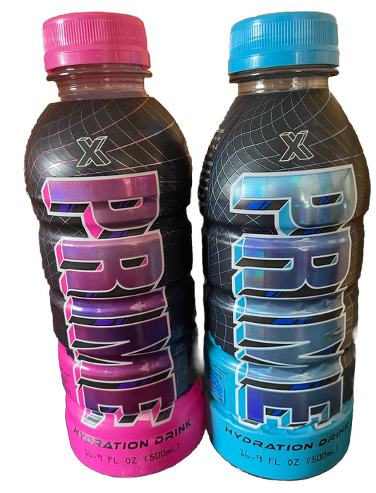 Prime Hydration X Pink & Blue Shiny USA (500ml)