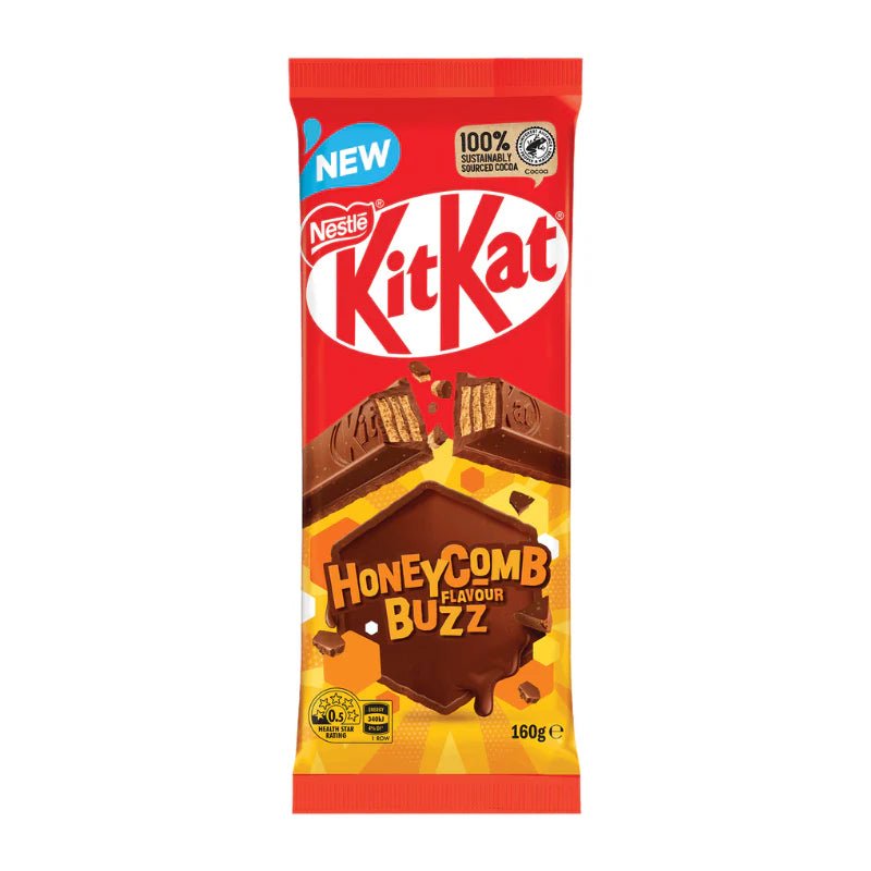 Kit Kat Honeycomb Buzz Bar (160g)