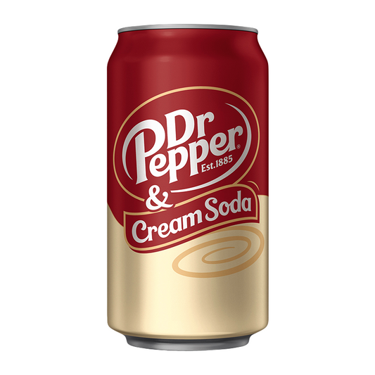 Dr Pepper & Cream Soda (355ml)