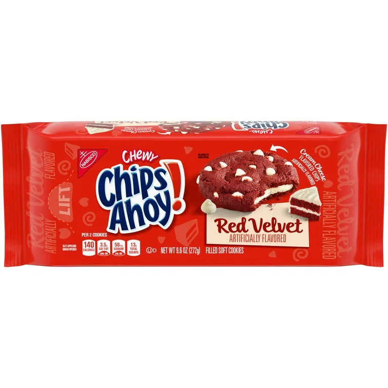 Chips Ahoy! Chewy Red Velvet Cookies (272g)