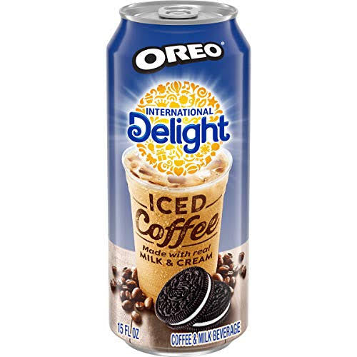 International Delight Iced Coffee Oreo Flavour 15 oz Can (443ml)