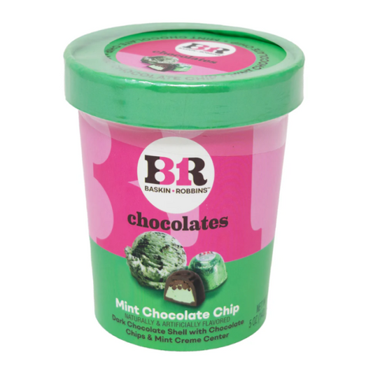 Baskin Robbins Chocolates Mint Chocolate Chip (142g)