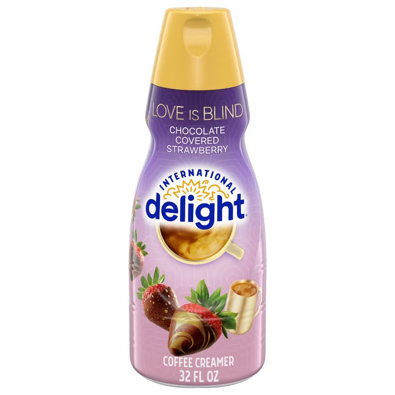 International Delight Love Is Blind Chocolate & Strawberry Coffee Creamer (946ml)