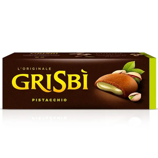 Vicenzi Grisbì Biscuits Filled with Pistachio Cream (135g)