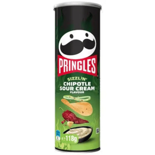 Pringles Sizzlin' Chipotle Sour Cream (120g)