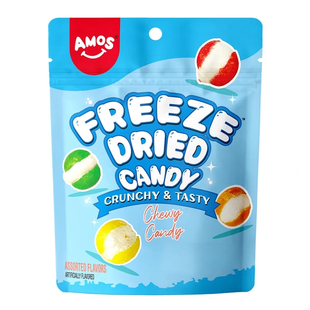 Amos Freeze Dried Candy Crunchy & Tasty (50g)