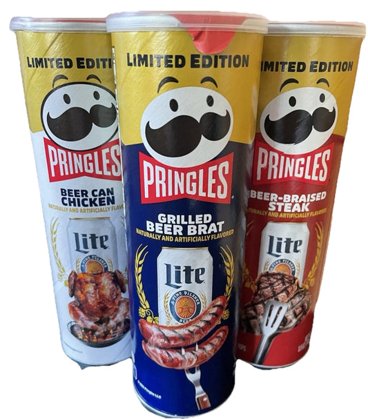 Pringles x Miller Lite Limited Edition Three Flavour Bundle