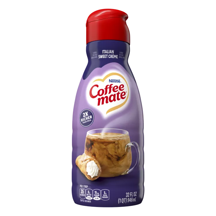 Coffee Mate Italian Sweet Creme Liquid Coffee Creamer (946ml)