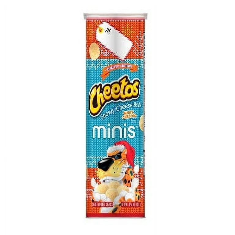 Cheetos Minis Snowy Cheese Balls White Cheddar Limited Edition (102.8g)