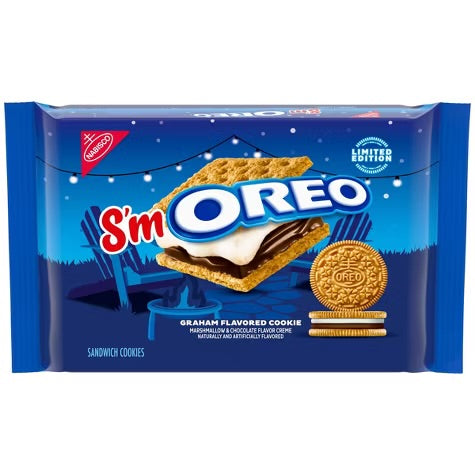 Oreo Graham Flavoured Sm'Oreo Cookies Limited Edition (303g)