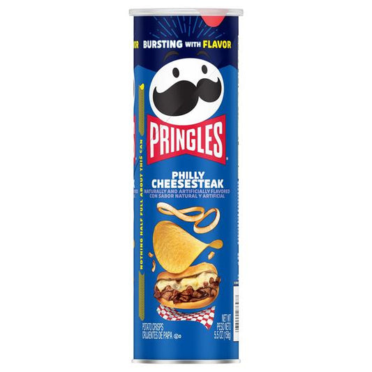 Pringles Philly Cheesesteak Crisps (158g)