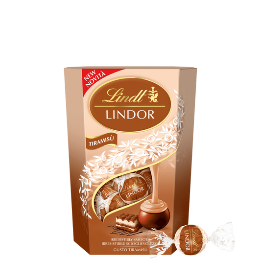 Lindt Lindor Tiramisu Milk Chocolate Truffles (200g)