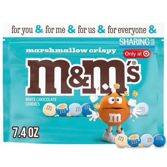 M&M's White Chocolate Marshmallow Crispy Sharing Size Target Exclusive (209g)