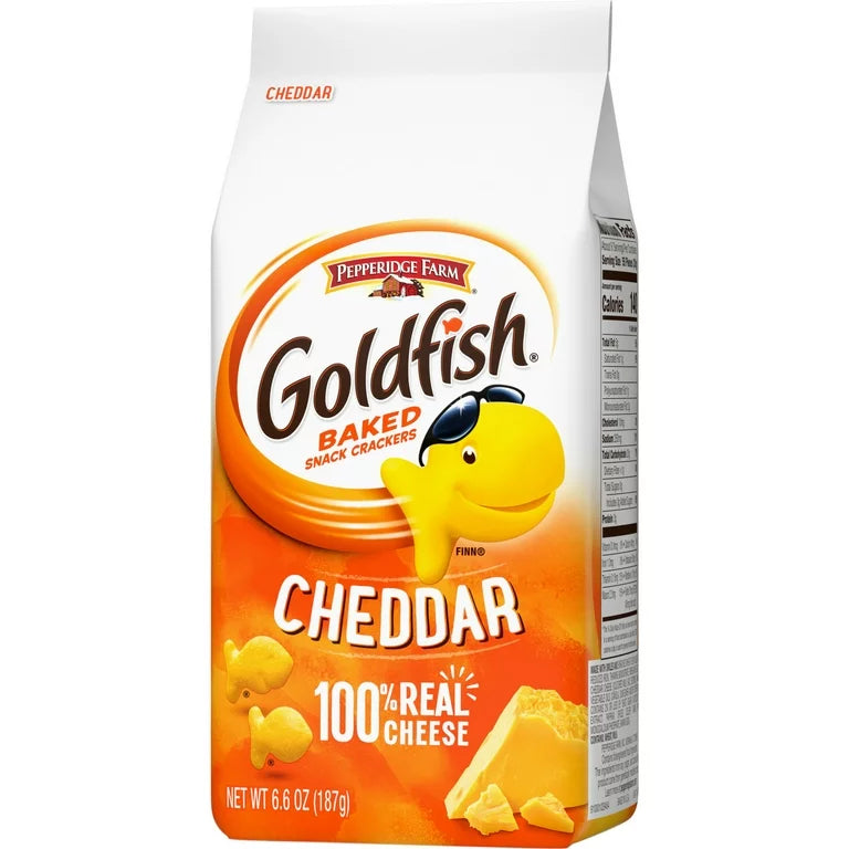 Goldfish Crackers Cheddar Pepperidge Farm (187g)