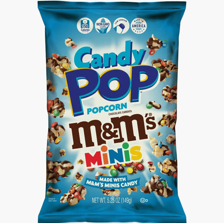 Candy Pop Popcorn Mini M&M’s Large (149g)