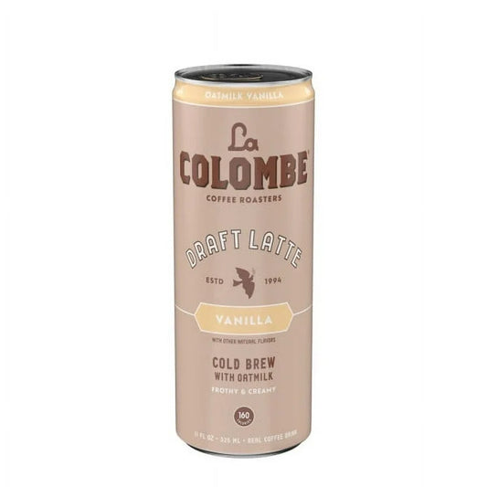 La Colombe Vanilla Draft Latte With Oat Milk Plant Based (266ml)